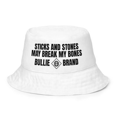 STICKS AND STONES BULLIE BRAND BUCKET HAT
